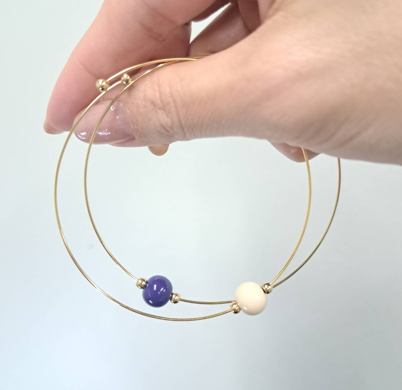 ＊輪島塗職人が作る＊輪島でうまれた うるしのブレスレット：絹 / きぬ