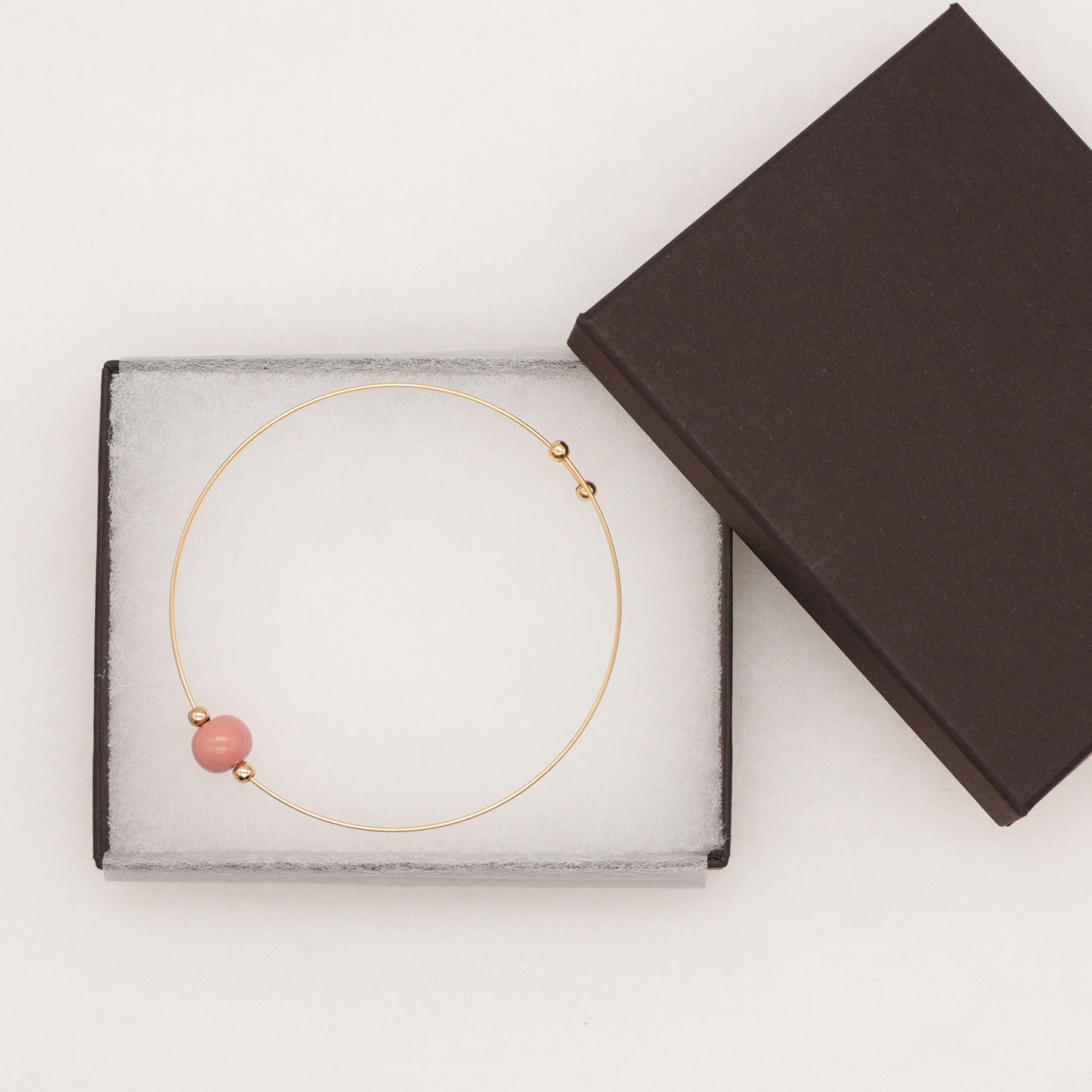 ＊輪島塗職人が作る＊輪島でうまれた うるしのブレスレット：絹 / きぬ