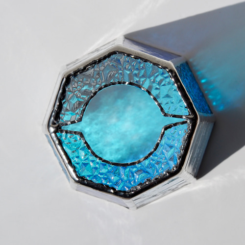 ステンドグラス製ランタンシェード『RetroShade』／ゴールゼロ