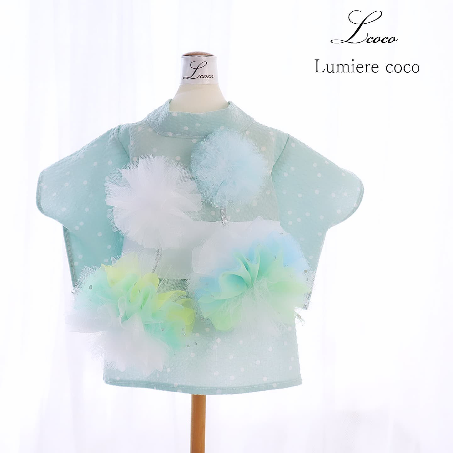 犬服＊浴衣・しゃぼん玉 (蒼虹)