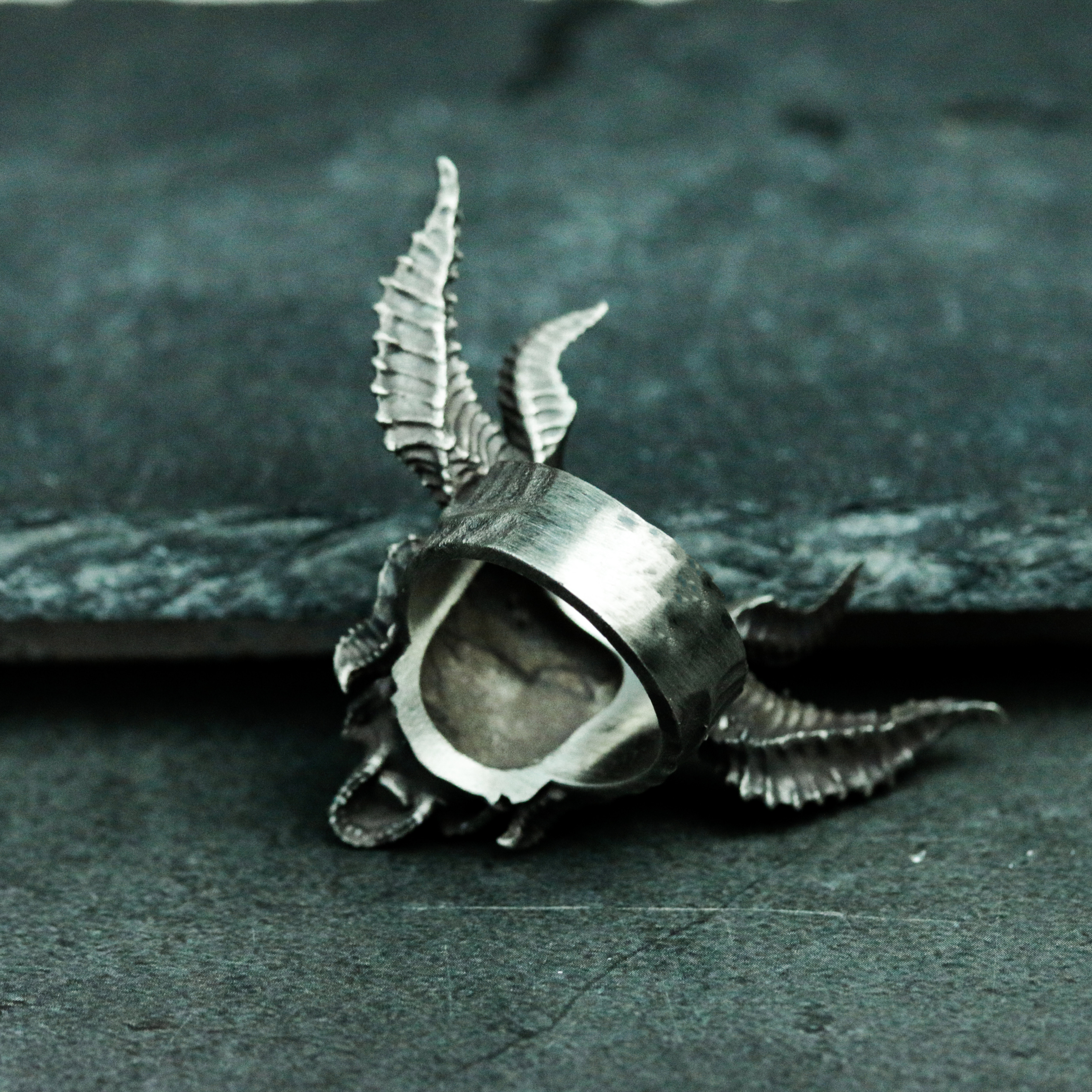 福兰特克库 德莫恩霍恩 shirumaringu – 悪魔の角とsukarunogoshikkringu – ハンドメイ