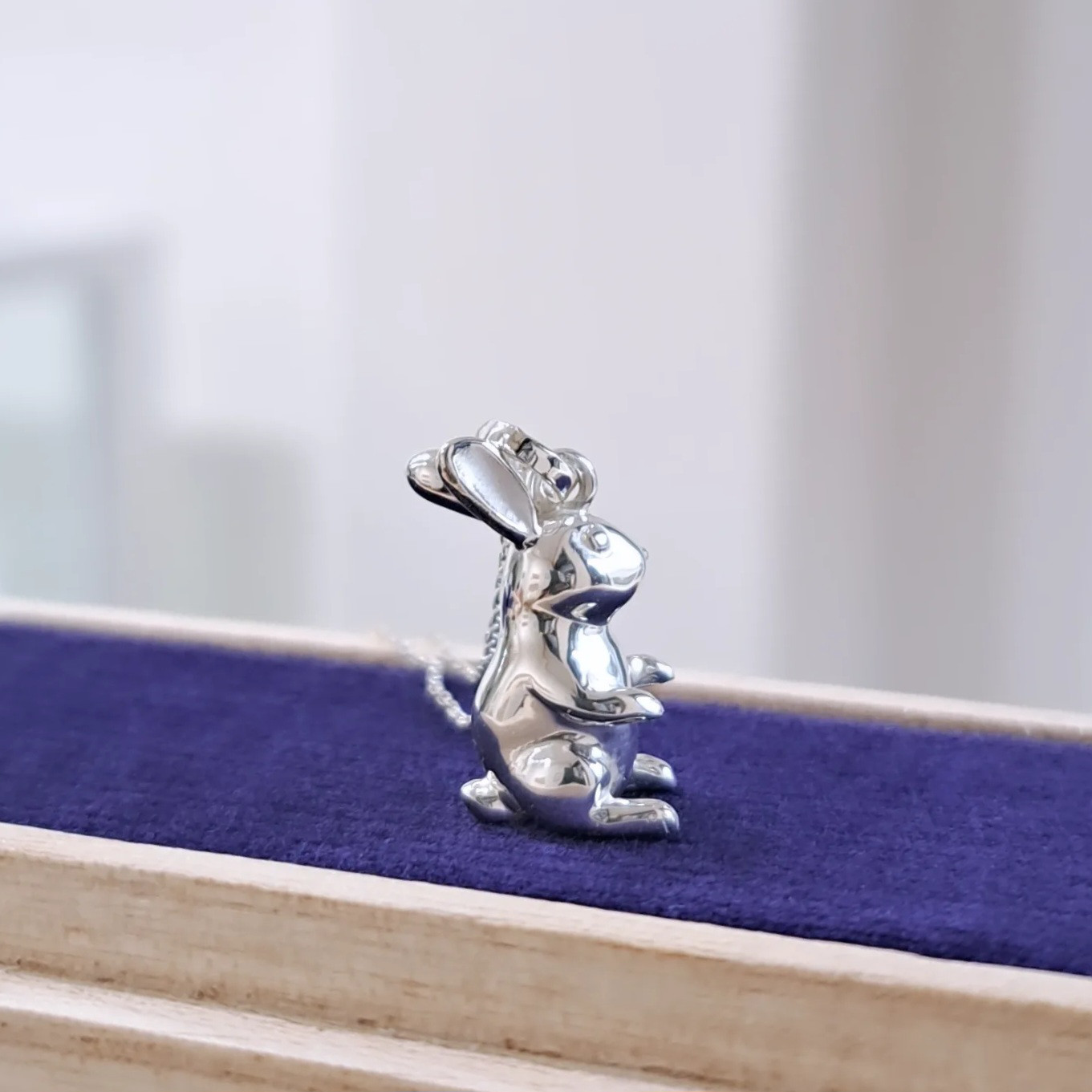 【 うさぎのペンダントトップ 】 うさぎネックレス    うさぎアクセサリー お祝い プレゼント   京都