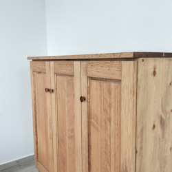 ♫３door cabinet キャビネット 下駄箱 4枚目の画像