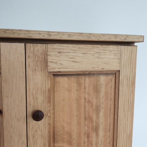 ♫３door cabinet キャビネット 下駄箱 5枚目の画像