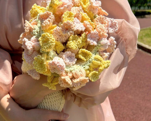 オーダーメイド】花束ブランケット おくるみ その他雑貨