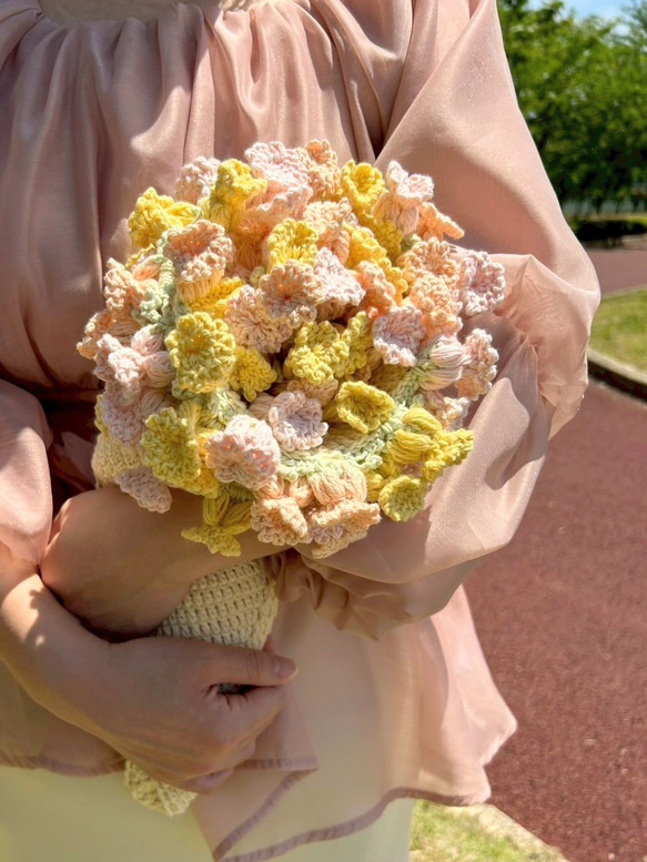 おくるみ・ブランケット Fleur Rosette オーダーメイド】花束ブランケット おくるみ その他雑貨