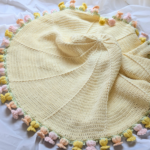 おくるみ・ブランケット Fleur Rosette ガーゼケット floret blanket 【送料無料】 おくるみ スワドル