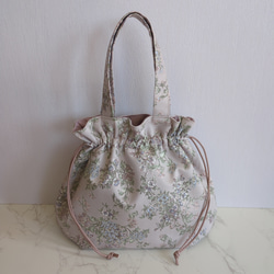 リバティ アレキサンダー・マーブル パープル 巾着バッグ 巾着バッグ