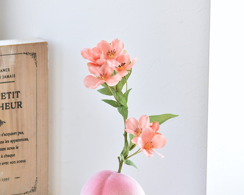ピーチ＋ブロッサム！？ 桃とブロッサム アーティフィシャルフラワー