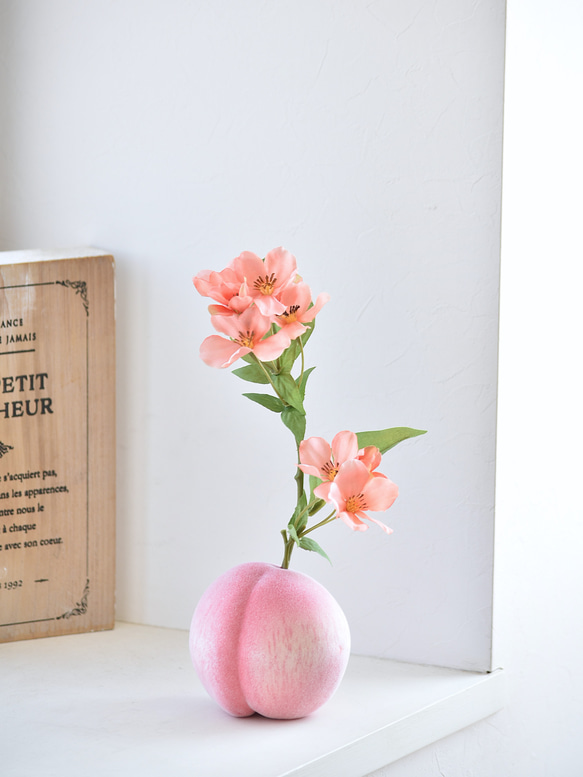 ピーチ＋ブロッサム！？ 桃とブロッサム アーティフィシャルフラワー