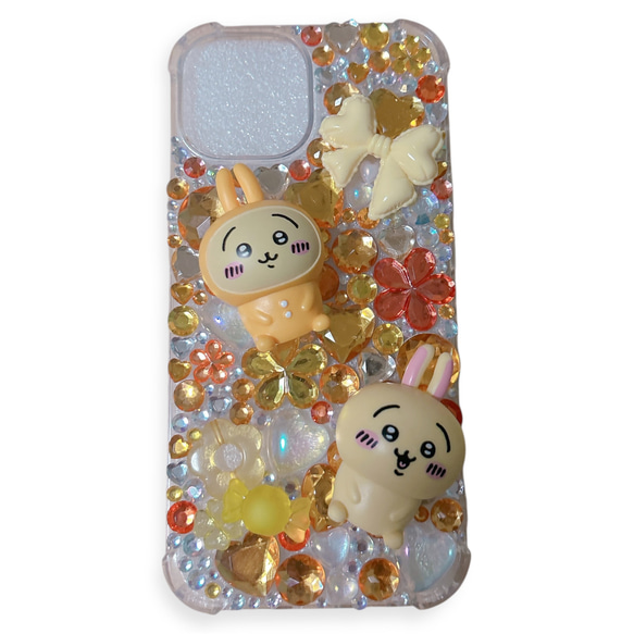 デコ電♡ちいかわ♡ウサギ♡iPhoneケース iPhoneケース・カバー