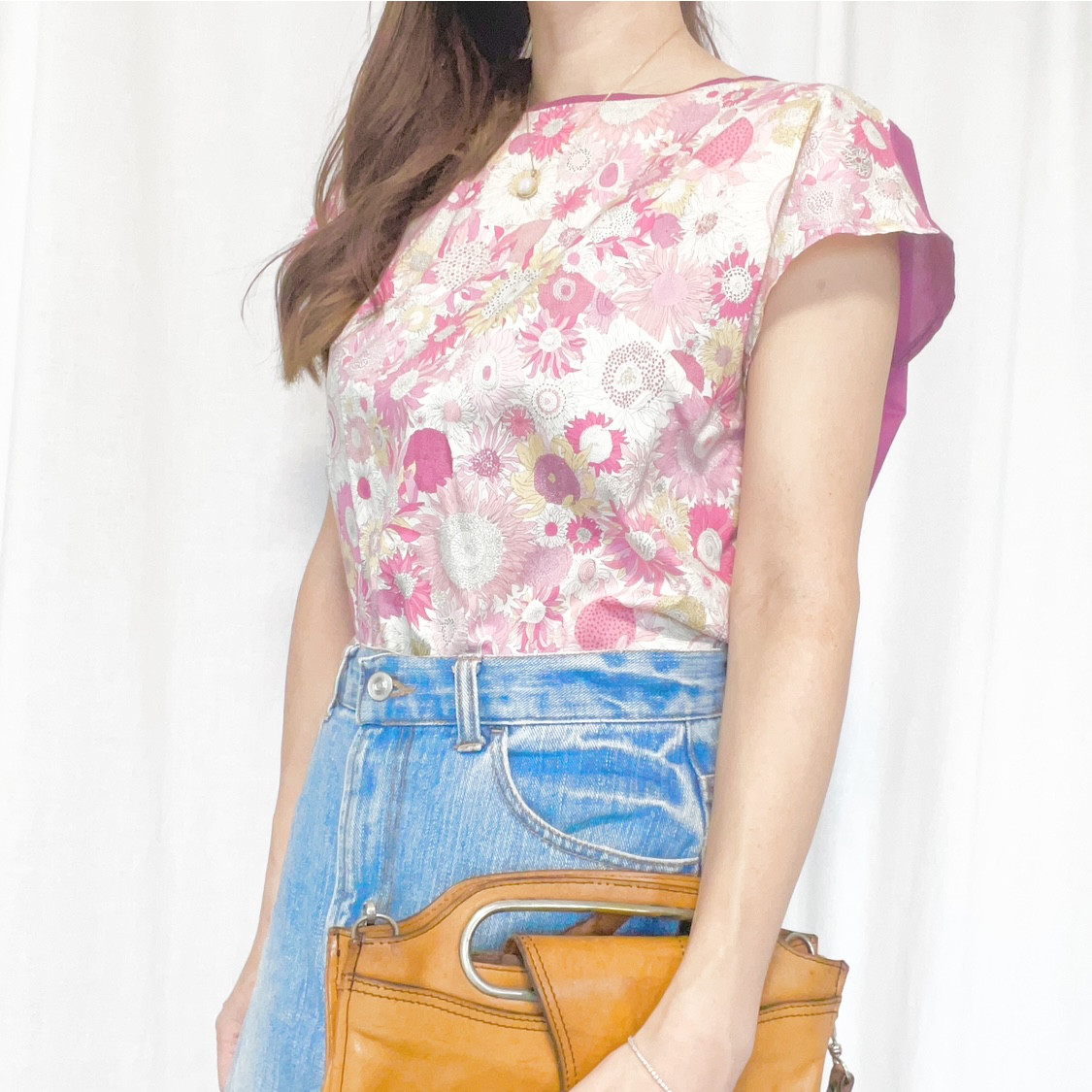 リバティプリント シャツプルオーバー＜Small Susanna＞