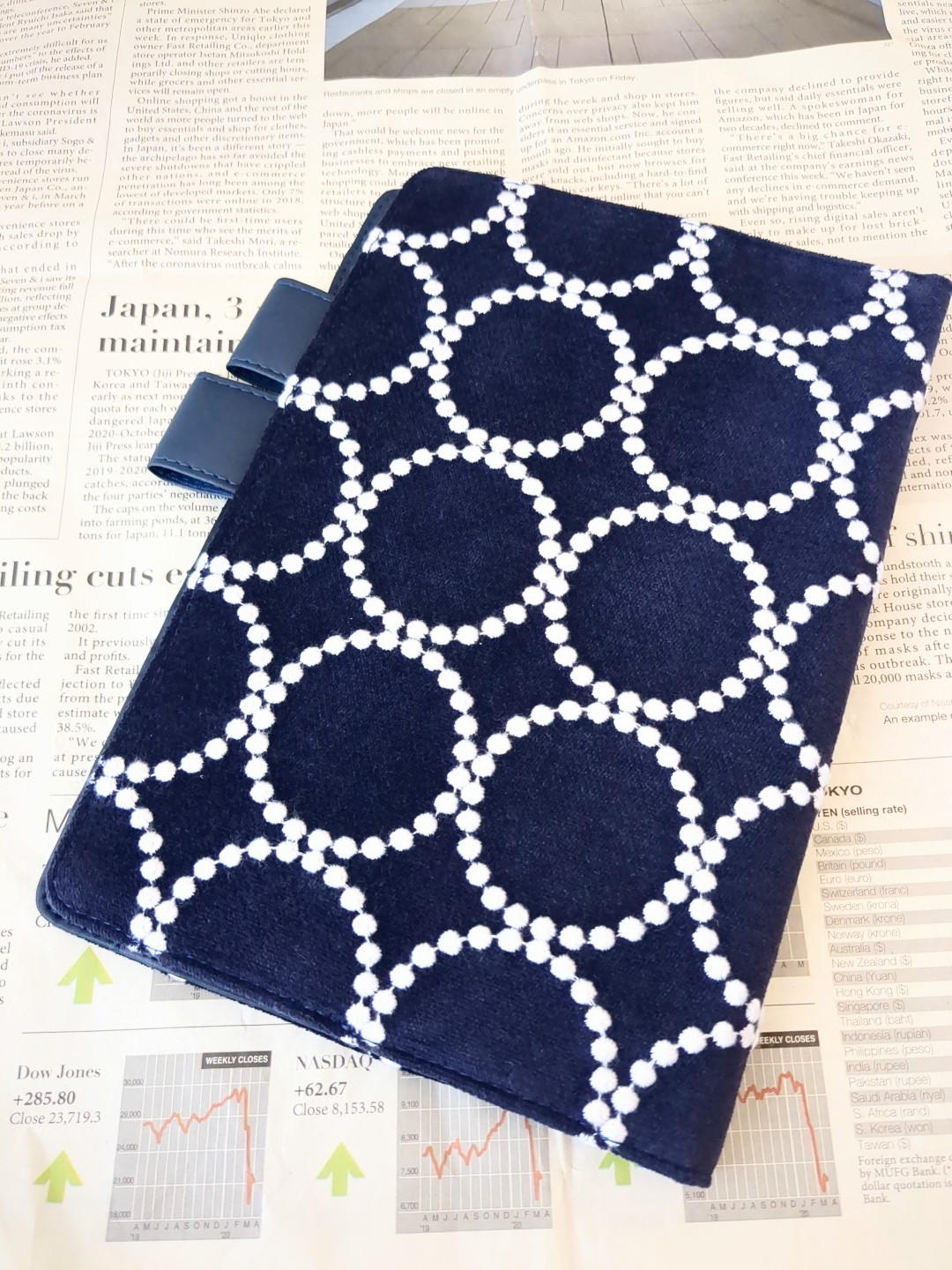 A5    タンバリン　手帳カバーケース　ミナペルホネン