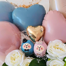 送料無料！ウェディング【Special】| バルーンギフト　結婚祝い　電報　結婚式 　パーティー　 豪華　くすみカラー 3枚目の画像