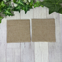 プードルとアフタヌーンティーのペアコースター　送料込み 4枚目の画像