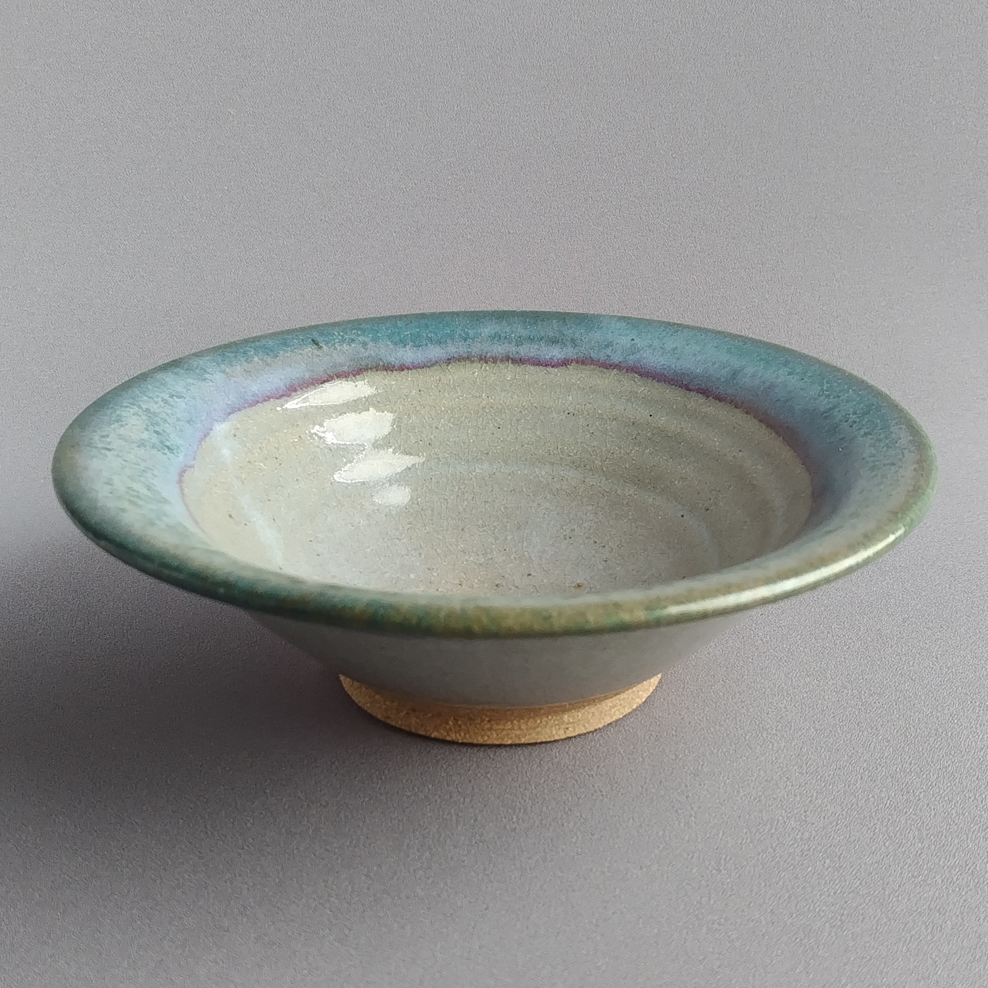 鉢　緑釉　【商品番号：00715】