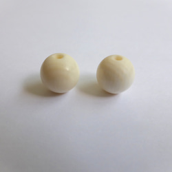 マッコウ鯨歯のブローチ「スズラン（大）」 ブローチ マテリアル