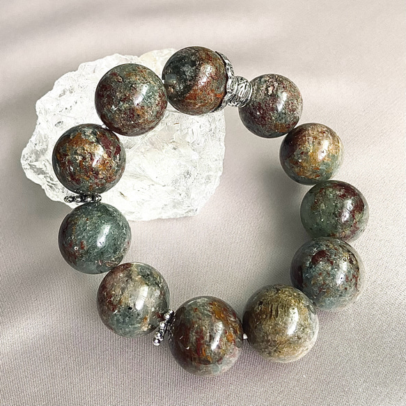 モネの箱庭 / ガーデンクォーツ 天然石 ブレスレット グラウンディング