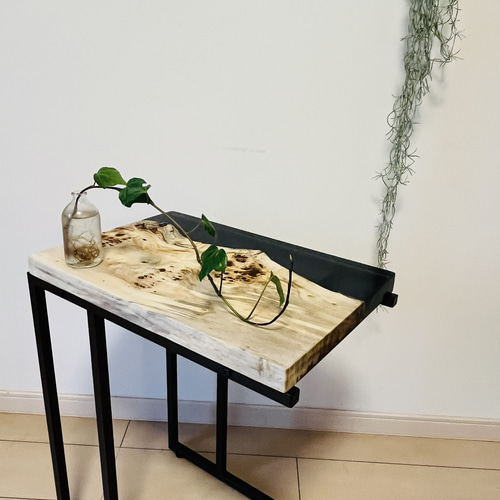 ポプラ　レジンテーブル　ソファテーブル　リバーテーブル　サイドテーブル ポプラ レジンテーブル ソファテーブル サイドテーブル サイドテーブル