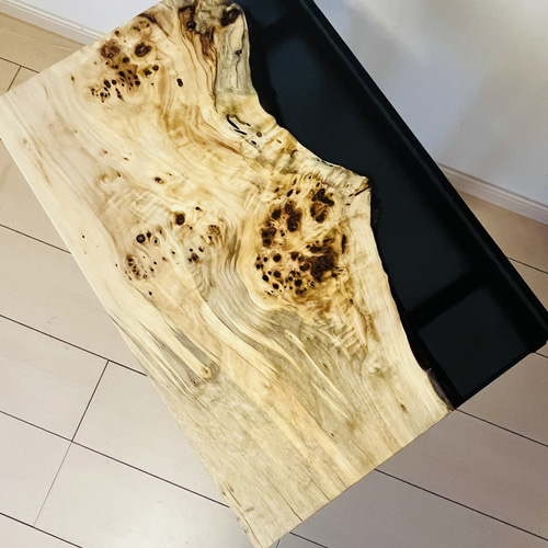 ポプラ レジンテーブル ソファテーブル サイドテーブル サイドテーブル