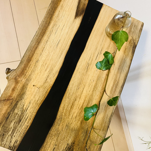 黒柿ソファテーブルサイドテーブルコーヒーテーブル一枚板銘木