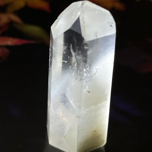 龍脈水晶✨ レインボー ホワイトファントム 千層水晶 ポイント