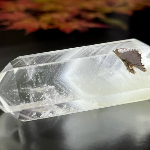 龍脈水晶✨ レインボー ホワイトファントム 千層水晶 ポイント