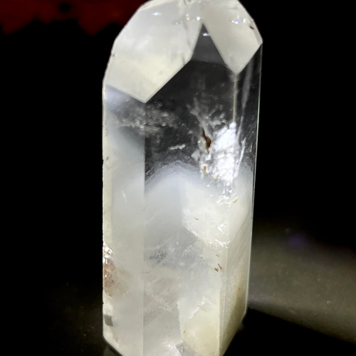 龍脈水晶✨ レインボー ホワイトファントム 千層水晶 ポイント