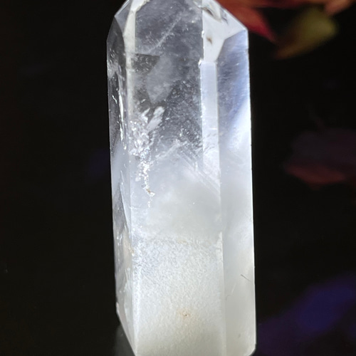 龍脈水晶✨ レインボー ホワイトファントム 千層水晶 ポイント