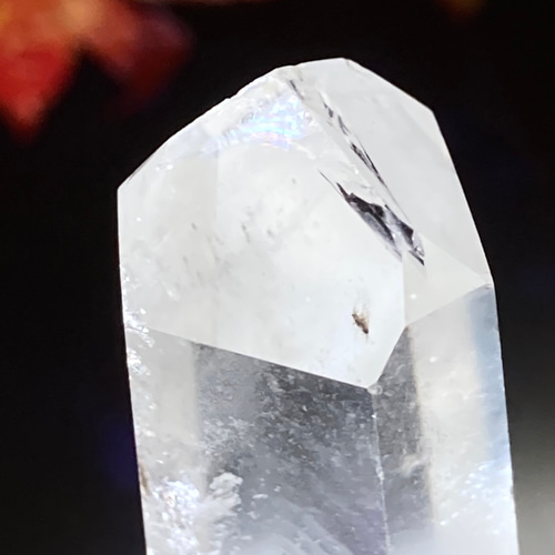 龍脈水晶✨ レインボー ホワイトファントム 千層水晶 ポイント