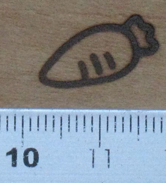 ニンジン焼印60W焼印電気ごてセット 2枚目の画像