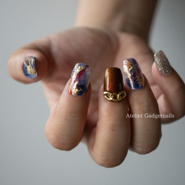 ネイルチップ／《宵詠》