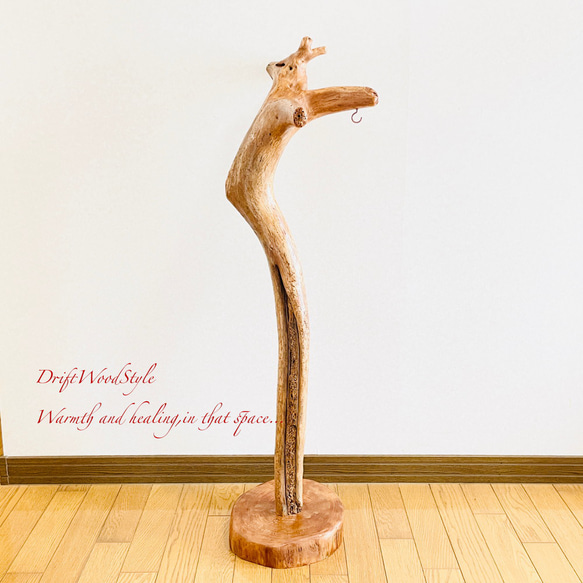 流木インテリア 芸術的な造形が美しい流木スタンド ランタンやエアプラントを飾れる置物 北欧 照明 N94 13枚目の画像