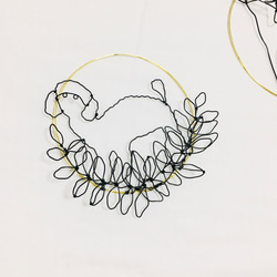 ワイヤーアート ワイヤークラフト 鹿flower マーガレットシカ【受注