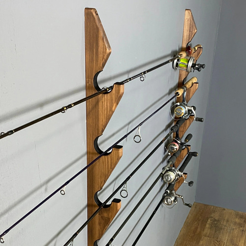 7本掛 ロッドホルダー カーメイト ファーストストライク 車載用アルミ