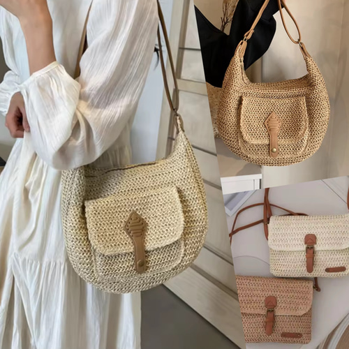 大人気ののラフィア　カゴバッグ　ショルダー付き アニヤハインドマーチ Anya Hindmarch ANYA HINDMARCH カゴ