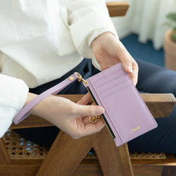 可客製化 | 高級真皮拉鍊錢包 | 卡位、零錢袋和鈔票袋 ◎ 女士款 第2張的照片