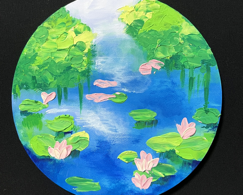 wonderful＊4号キャンバス　絵画　原画　抽象画　テクスチャーアート wonderful＊4号キャンバス 絵画 原画 抽象画 テクスチャーアート