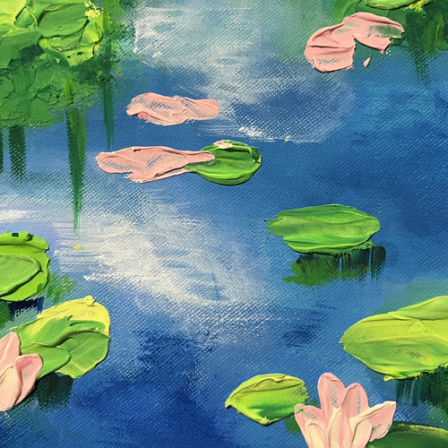 wonderful＊4号キャンバス　絵画　原画　抽象画　テクスチャーアート wonderful＊4号キャンバス 絵画 原画 抽象画 テクスチャーアート