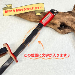 小型～中型用スライドコントロールハーネス【印傳】 7枚目の画像