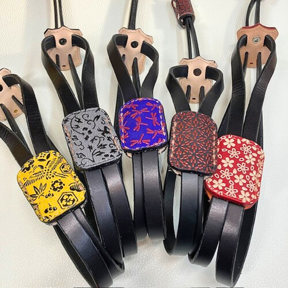 小型～中型用スライドコントロールハーネス【印傳】 5枚目の画像