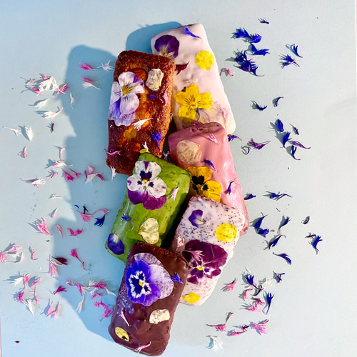 フィナンシェ 花咲くフィナンシェ - Edible Garden - スイーツ・お菓子・パン puapua