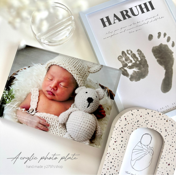 アクリルフォトプレート｜フォトパネル｜アクリル印刷｜敬老の日｜出産祝｜記念｜内祝｜七五三｜wedding｜家族写真 3枚目の画像