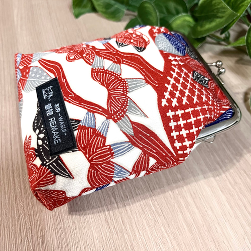 がま口 着物リメイク ハンドメイド 和雑貨 小物入れ 05 がま口
