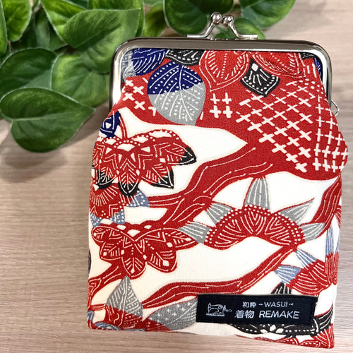 がま口 着物リメイク ハンドメイド 和雑貨 小物入れ 05 がま口