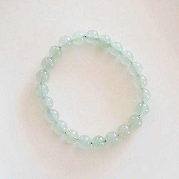 深呼吸のしずく〜グリーンアベンチュリンのブレスレット〜 4枚目の画像