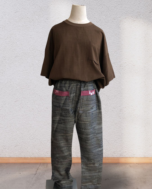 着物もんぺパンツ【丸】 正絹 リメイク ハンドメイド ぷっくりパンツ 着物リメイク ふんどしパンツ 2020 - mame-uka ふんどしパンツ