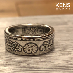 USAケネディハーフダラー銀貨　ドッグタグネックレス　金18kメッキ仕上げ USAケネディハーフダラー銀貨 ドッグタグネックレス 金18kメッキ