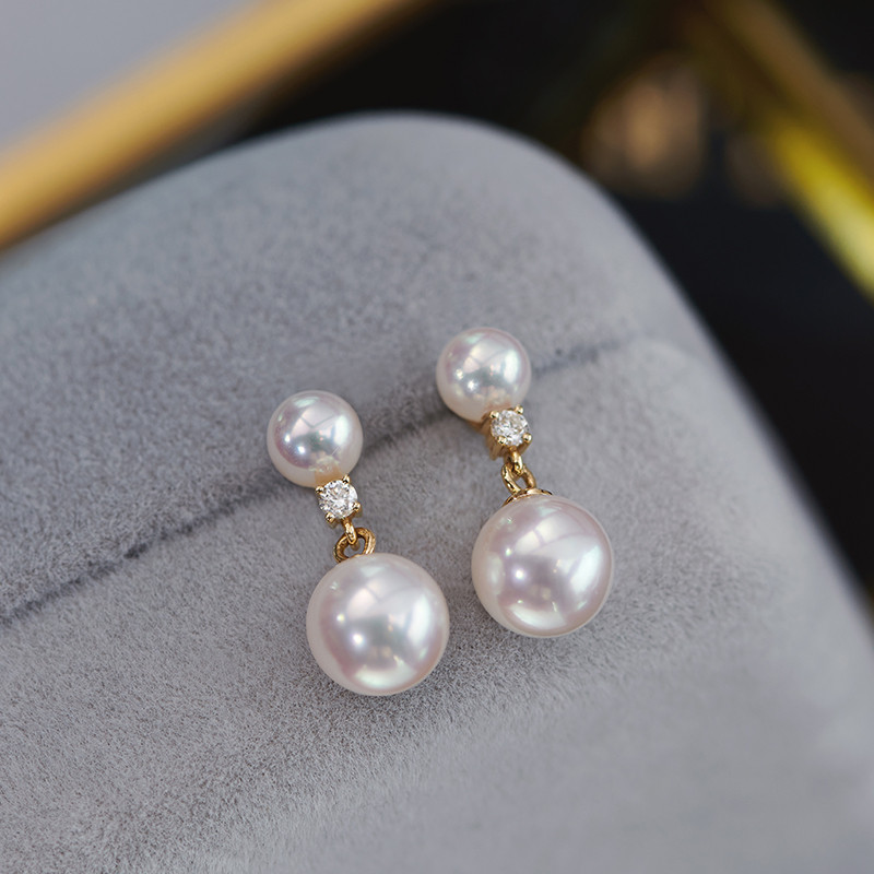 [ヘイズジュエリー] Yaoguang Design 18Kゴールド ダイヤモンド装飾 パレススタイル ドロップペンダント 日本