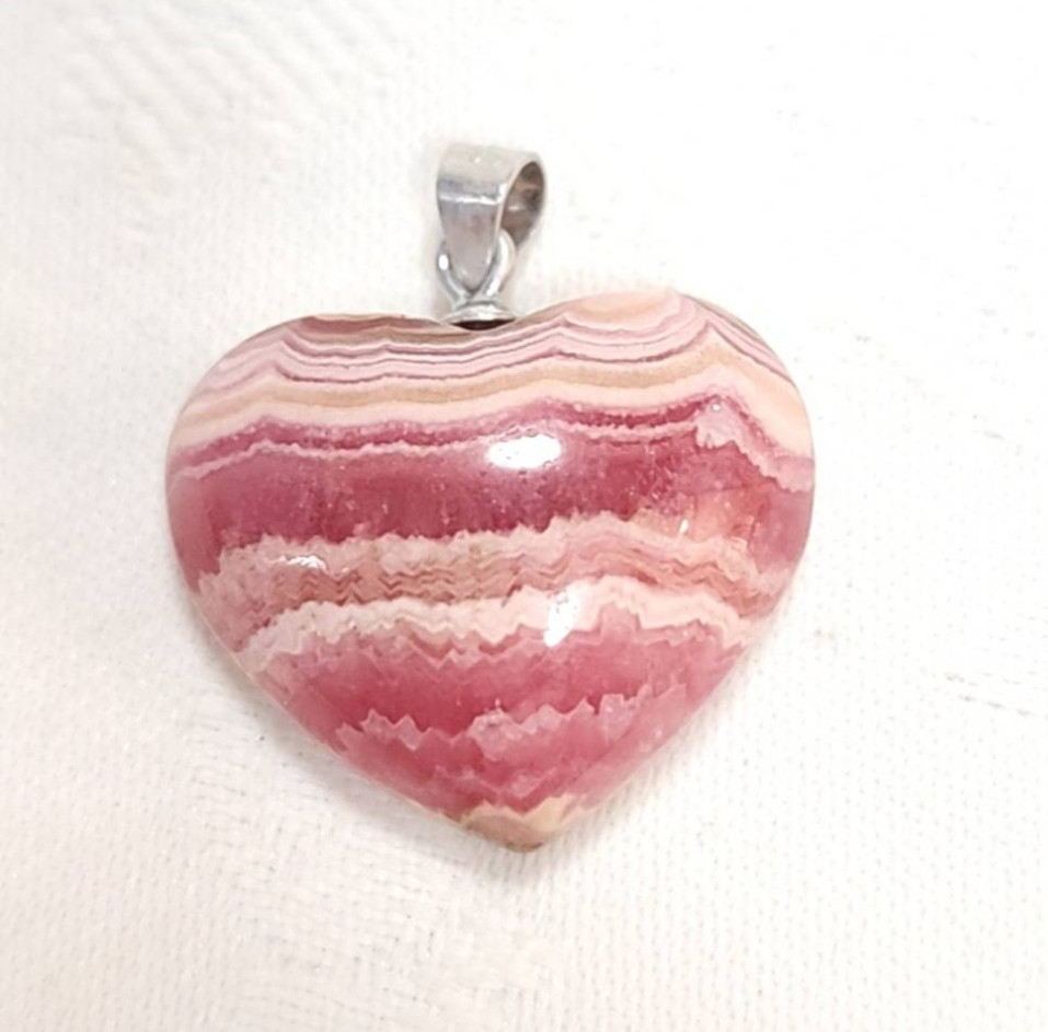 インカローズ◇(ロードクロサイト)◇シルバーS925《限定一点物》◇ペンダントトップ◇天然石◇